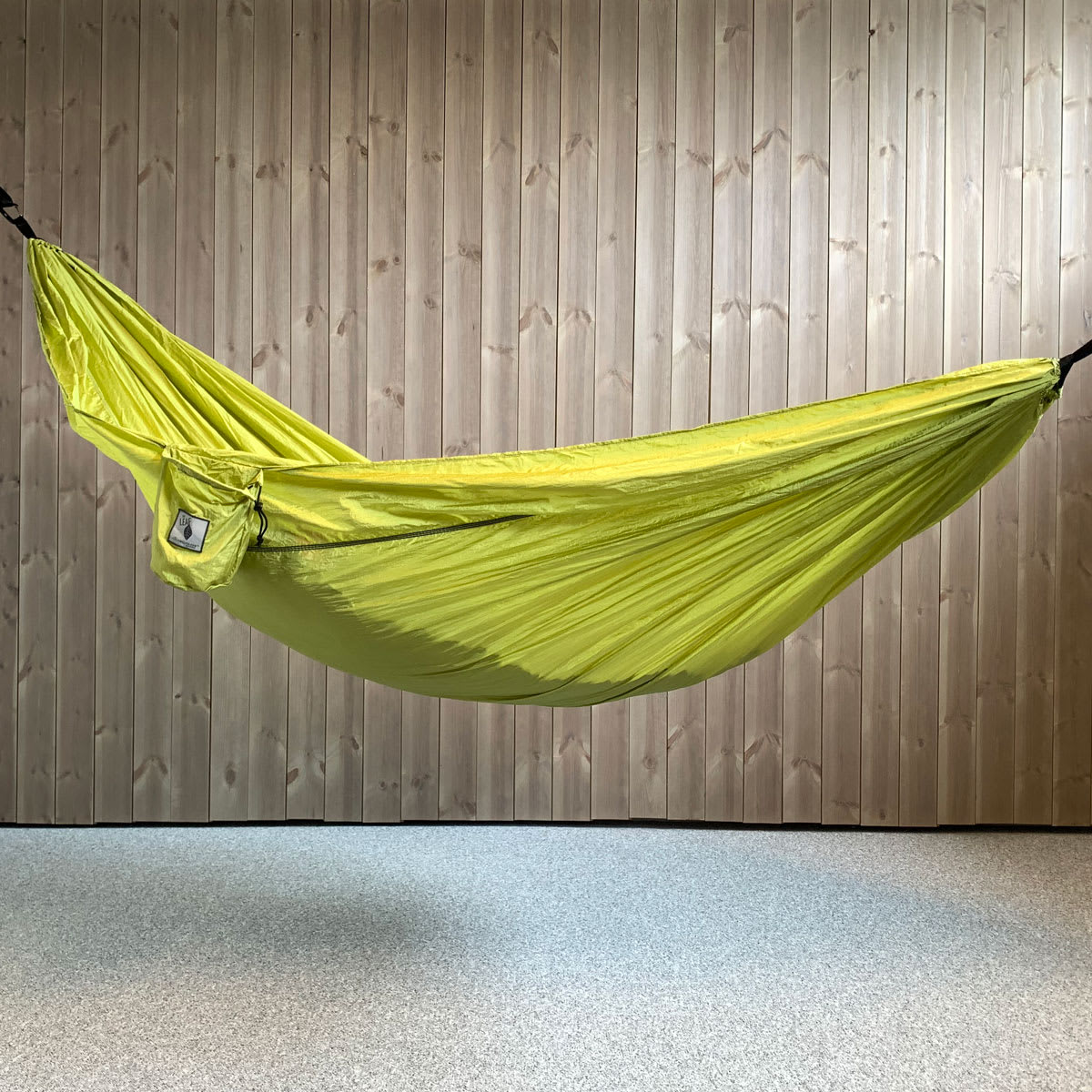 Leaf hammock double (spring green)