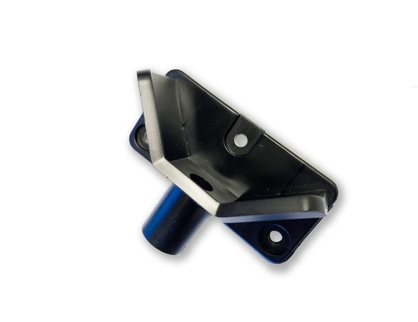 Mountain sledge antenna mount/pole point