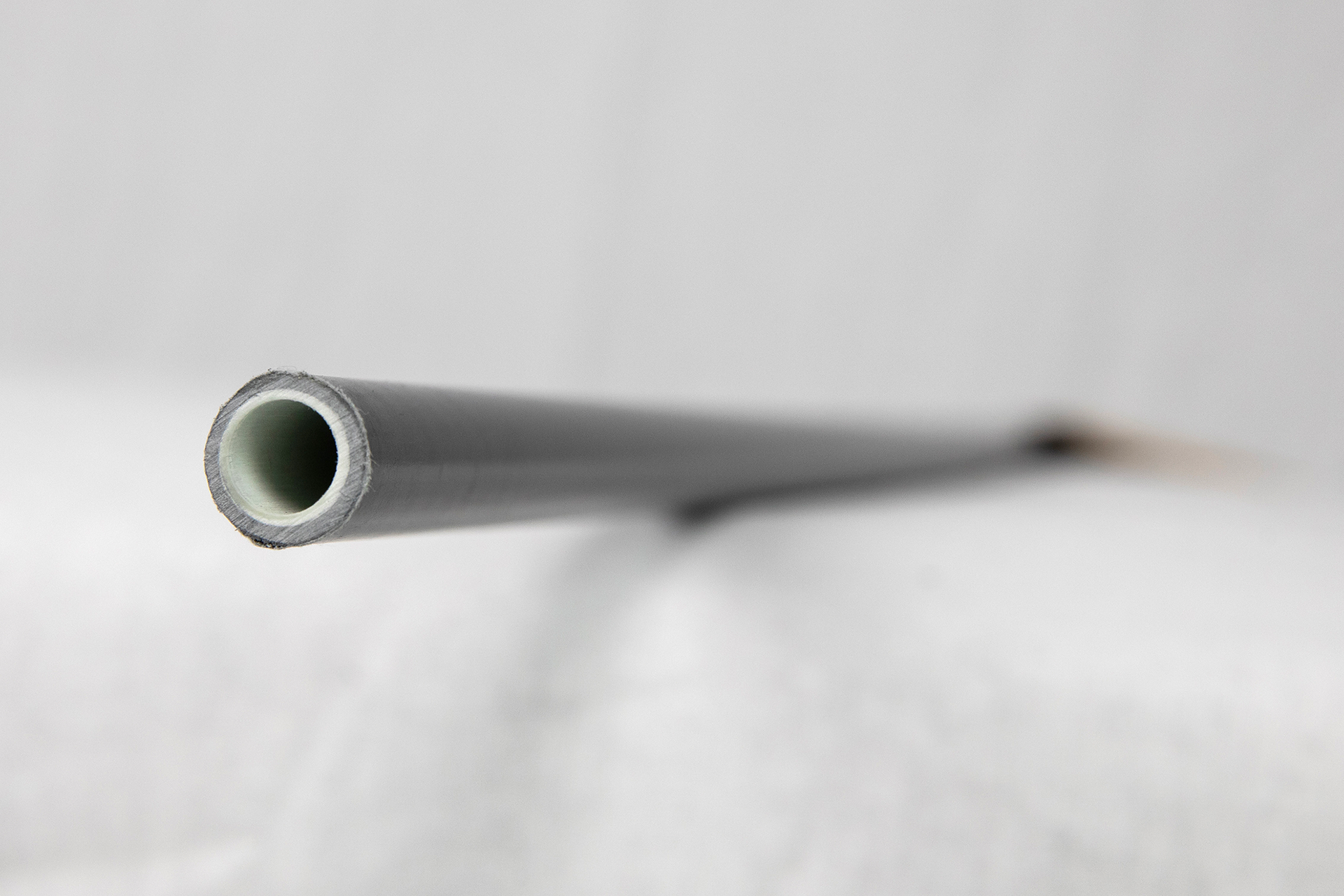Fiberglass tube for Standard drawbar (front)