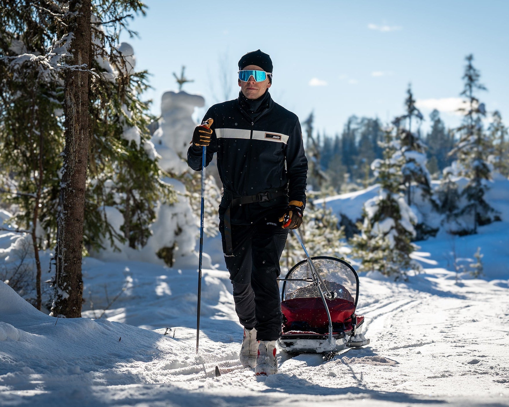 Komplett barnepulk med barnepose