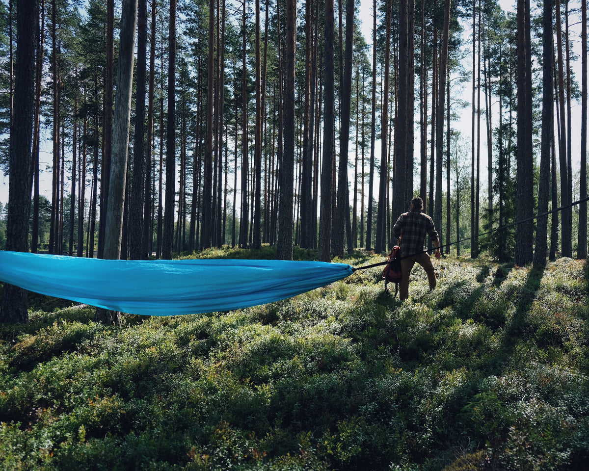 Leaf hammock single (sessional blue)