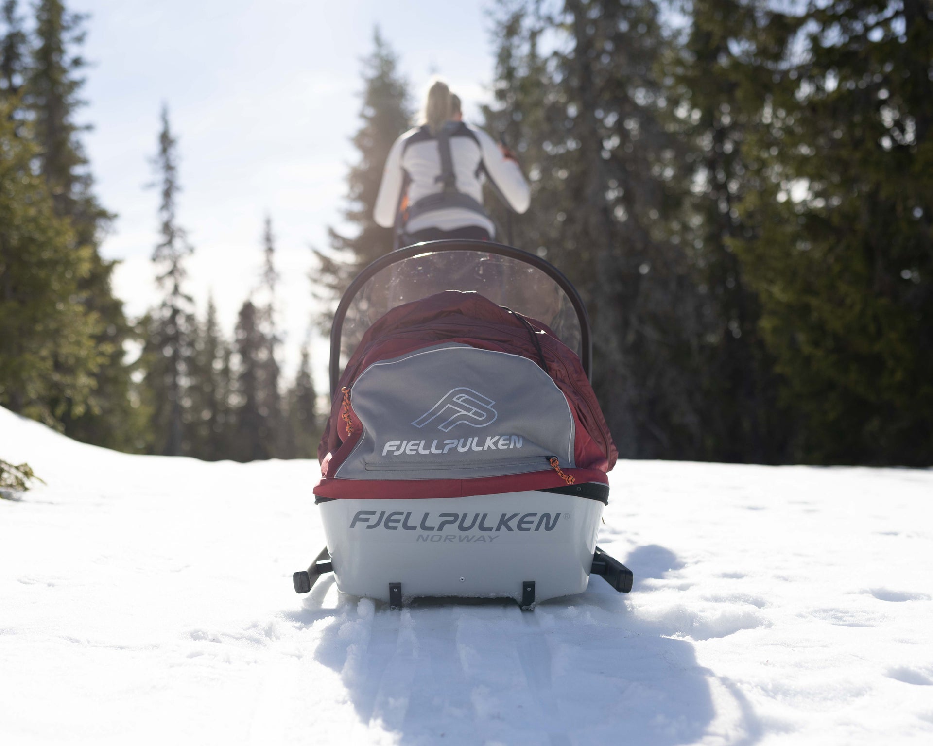 Barnepulk uten drag og sele