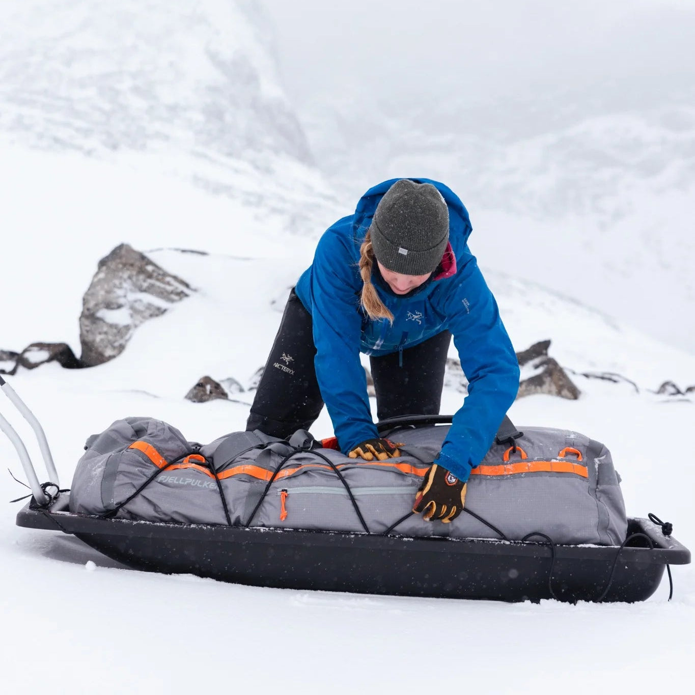 Packbag transporter Ekspedisjonspulke