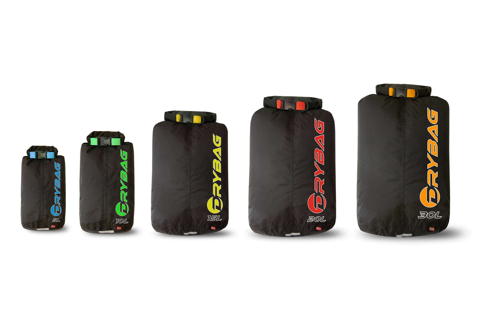 Drybag set 5 st